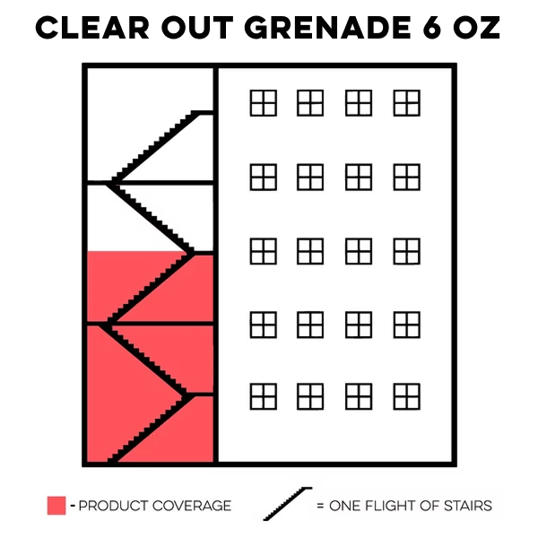 6 OZ Tactical Aerosol Grenade UNIT